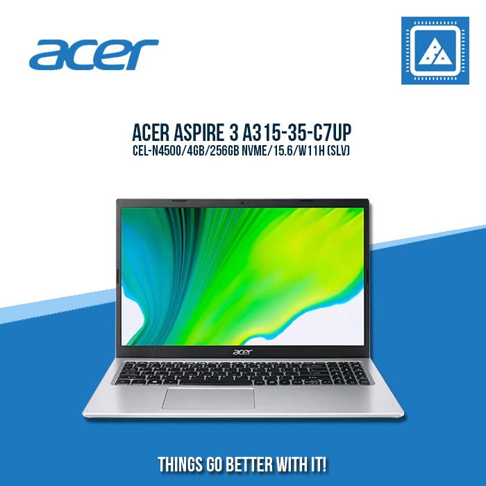 ACER ASPIRE 3 A315-35-C7UP CEL-N4500  | Best for Students Laptop ACER ASPIRE 3 A315-35-C7UP CEL-N4500  | Best for Students Laptop